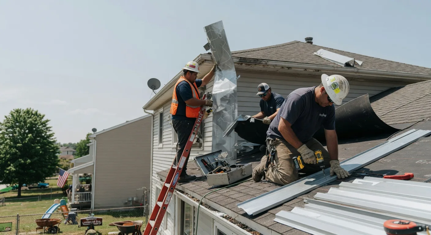Metal Roof Repair in Little Rock, IA
